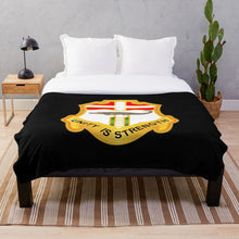 Load image into Gallery viewer, Army - 6th Infantry Regiment wo Txt Throw Blanket
