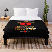 Load image into Gallery viewer, Army - HHC 1st Brigade - 7th ID - Camp Kaiser Korea - Unchon-Ni Throw Blanket
