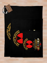 Load image into Gallery viewer, Army - HHC 1st Brigade - 7th ID - Camp Kaiser Korea - Unchon-Ni Throw Blanket
