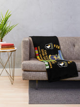 Load image into Gallery viewer, Army - Vietnam Combat Vet - 2nd Bn 502nd Infantry - 101st Airborne Div SSI Throw Blanket
