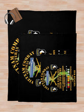 Load image into Gallery viewer, Army - 2nd Bn 502nd Infantry - 101st ABN - Operation Hawthorne w VN SVC Throw Blanket
