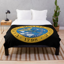 Load image into Gallery viewer, USPHS - United States Public Health Service Seal - Color Throw Blanket
