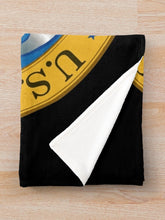 Load image into Gallery viewer, USPHS - United States Public Health Service Seal - Color Throw Blanket
