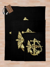 Load image into Gallery viewer, USPHS - Public Health Service Branch Throw Blanket
