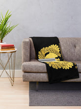 Load image into Gallery viewer, Army - Emblem - Warrant Officer 5 - CW5 w Eagle Throw Blanket
