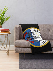 Navy - USS Albany (SSBN 753) wo Txt Throw Blanket