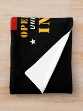 Load image into Gallery viewer, Just Cause - 549th Military Police Co - Ft Davis, CZ w Svc Ribbons Throw Blanket
