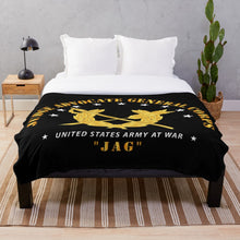 Load image into Gallery viewer, Army - JAG Branch Throw Blanket
