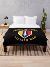 Load image into Gallery viewer, Army - US Army Vietnam - USARV - Vietnam War Throw Blanket
