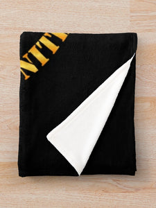 Navy - Rate - Aviation Boatswain's Mate - Gold Anchor w Txt Throw Blanket