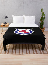 Load image into Gallery viewer, Army - Kagnew Station - East Africa Throw Blanket
