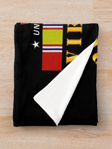 Army - Special Forces - MACV SOG VN SVC V1 Throw Blanket