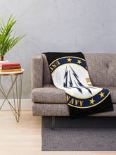 Load image into Gallery viewer, Navy - Radioman - RM - US Navy Throw Blanket
