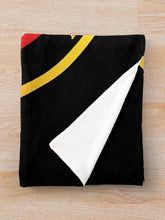 Load image into Gallery viewer, Army - 2nd Cavalry Regiment DUI - Red White - Always Ready Throw Blanket
