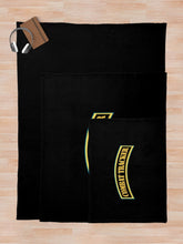 Load image into Gallery viewer, Army - Combat Tracker Tab - Gold Throw Blanket
