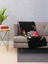 Load image into Gallery viewer, Army - 249th Engineer Bn - Karlsruhe, Germany w COLD SVC Throw Blanket

