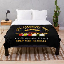 Load image into Gallery viewer, Army - 287th Military Police Company - Berlin Bde w COLD SVC Throw Blanket
