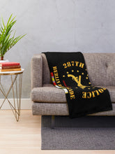 Load image into Gallery viewer, Army - 287th Military Police Company - Berlin Bde w COLD SVC Throw Blanket
