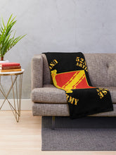 Load image into Gallery viewer, Army - 52nd Air Defense Artillery Regiment - US Army Throw Blanket
