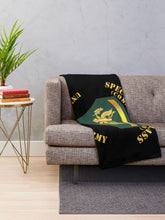 Load image into Gallery viewer, Army - Specialist 5th Class - SP5 - Combat Veteran Throw Blanket

