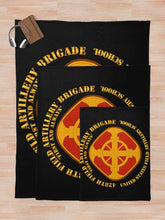 Load image into Gallery viewer, Army - 428th Field Artillery Bde - US FA School Throw Blanket
