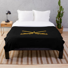 Load image into Gallery viewer, Army - 1st Cavalry Branch wo Txt Throw Blanket
