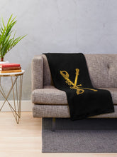 Load image into Gallery viewer, Army - 1st Cavalry Branch wo Txt Throw Blanket
