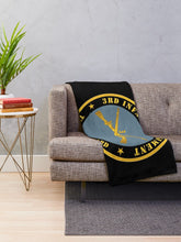 Load image into Gallery viewer, Army - 3rd Infantry Regiment -The Old Guard w Inf Branch Throw Blanket
