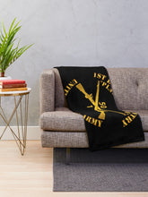 Load image into Gallery viewer, Army - 1st Bn, 50th Infantry - Play the Game w Infantry Br Throw Blanket
