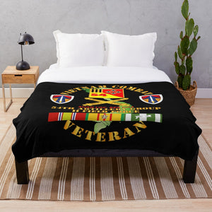 Army - Vietnam Combat Vet - 54th Artillery Group - II Field Force w VN SVC X 300 Throw Blanket