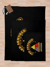 Load image into Gallery viewer, Army - 3rd Armored Division - Spearhead Throw Blanket
