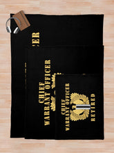 Load image into Gallery viewer, Army - Chief Warrant Officer 5 - CW5 - Retired Throw Blanket
